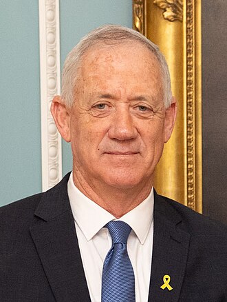 בני גנץ — יו״ר כחול לבן בני גנץ
