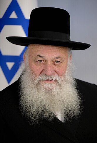 יצחק גולדקנופף — יו״ר יהדות התורה יצחק גולדקנופף